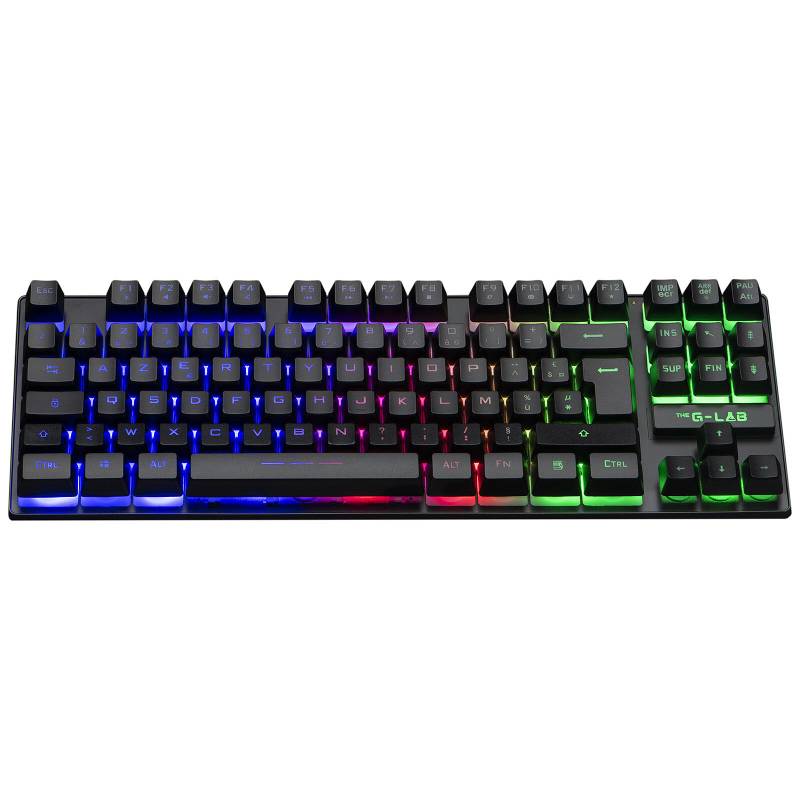 G Lab Clavier Gaming Mecanique Sans Fil Caesium Tkl Rgb Noir