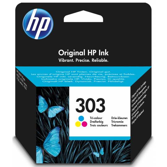 HP - Cartouche d'encre 303 - 3 couleurs