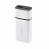 Batterie Externe (Powerbank) Intenso 5200 MAh - Design Métal Blanc - Ports USB Et MicroUSB - Compacte Et Portable