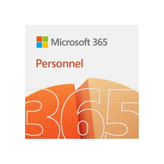 MICROSOFT - Abonnement Microsoft 365 Personnel - 1 PC - 1an - Dématérialisé