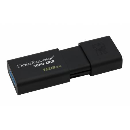 Kingston - Clé USB 3.0 DataTraveler 128 Go Noir
