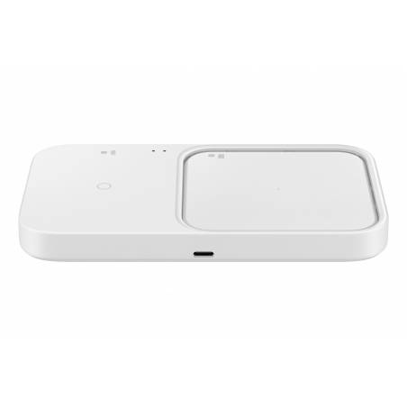 Samsung - Chargeur Induction Double 15W Charge rapide - blanc