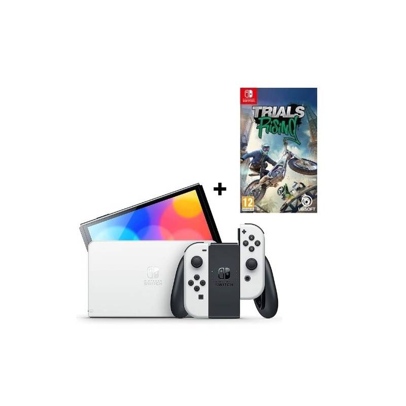 Pack Console Nintendo Switch OLED avec joycon + Jeu Trials Rising