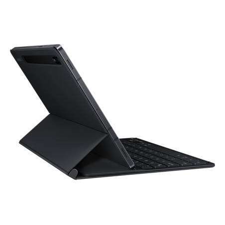 Étui avec clavier intégré pour tablettes 9 à 11 pouces micro-USB (Samsung  Galaxy Tab, Huawei MediaPad, Sony Xperia) - Noir