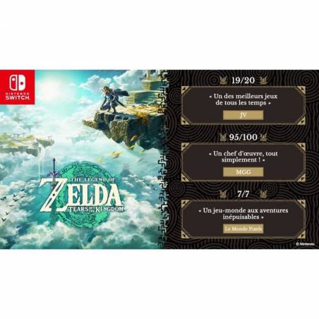 Nintendo - Jeu Switch Zelda Tears of the kiingdom