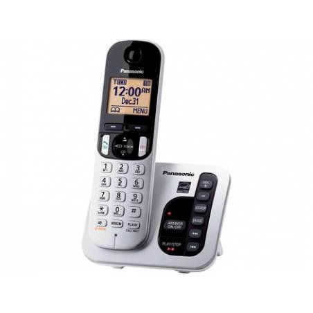 Téléphone fixe sans fil PANASONIC KX-TGC223 noir